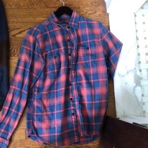 J. Crew Red and Blue Flannel